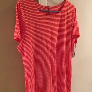 Striped T-shirt dress